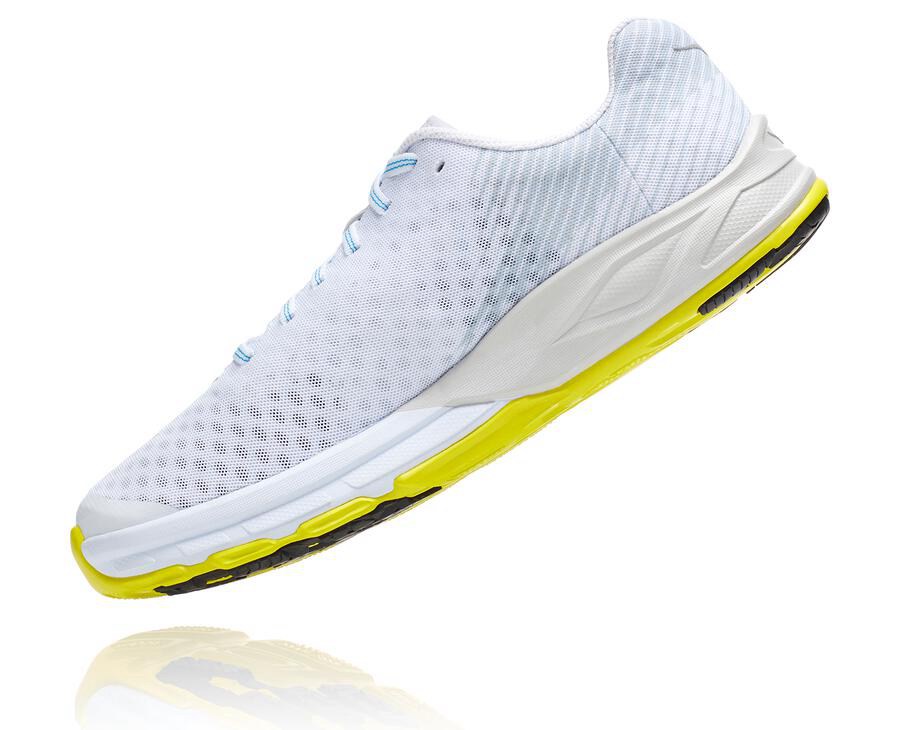 Hoka One One ランニングシューズ メンズ 白 - Carbon EVOロケット - VS7412695